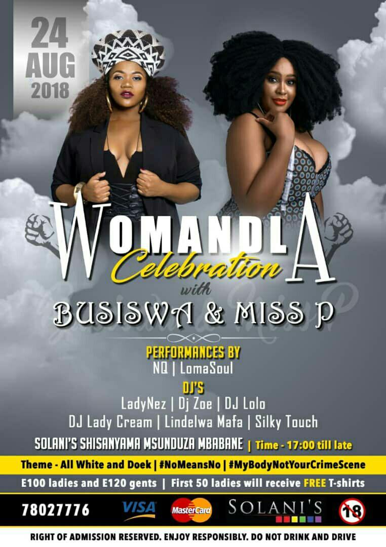 Womandla Celebration With Busiswa And MissP Pic